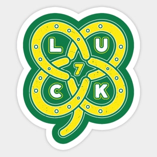 Lucky Shirt Sticker